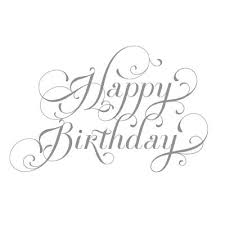 Online Ida Happy Birthday Calligraphy Birthday Stamps Card Sayings