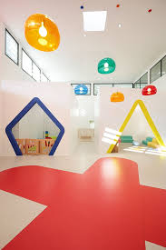 A Child Care Center Like A Big Toy Box Cute And Kids Daycare Design Childcare Center Kindergarten Interior