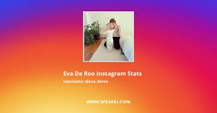 Explore tweets of eva de roo @eva_deroo on twitter. Eva De Roo Instagram Followers Statistics Analytics Speakrj Stats