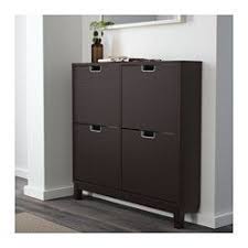 Stall Shoe Cabinet With 4 Compartments White 37 3 4x35 3 8 Ikea Shoe Cabinet Wood Shoe Storage Shoe Storage Cabinet