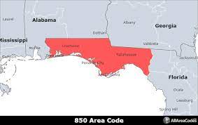 850 Area Code Location Map Time Zone And Phone Lookup