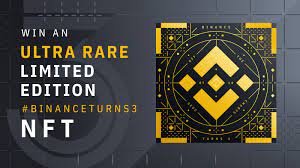 Win An Ultra Rare Limited Edition Binance Nft Anniversary Binance Smart Chain Bsc Bnbsmartchain Com