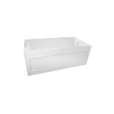Whirlpool bathtubs, jetted bathtubs, clawfoot tubs & more! Valley Quad 54x30 Skirted Tub With Right Hand Drain The Home Depot Canada