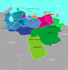 El nombre oficial de méxico es estados unidos mexicanos, se trata de un país que se encuentra en américa del norte y está conformado por 32 entidades los siguientes dos mapas tienen división política sin nombres de los estados ni las capitales. Cuales Son Los Estados De Venezuela Y Sus Capitales Mapa