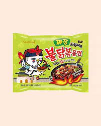 Samyang Buldak Black Bean Hot Chicken Ramen Single Pack Hot Chicken Chicken Flavors Soy Protein Powder