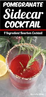 Get recipes for your next gathering. Pomegranate Sidecar Cocktail Miss In The Kitchen