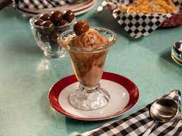 Chocolate Malt Ice Cream With Malt Ball Crunch Recipe Chocolate Malt Ice Cream Food Network Recipes