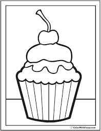 Download and print these cupcake coloring pages for free. 40 Cupcake Coloring Pages Free Coloring Pages Pdf Format For Kids