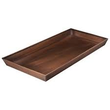 Smith Hawken Copper Boot Tray 31x15 2x2 3 Boot Tray Shoe Tray Tray