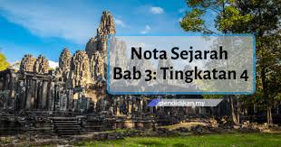 Oleh itu, modul ipro tingkatan 4 dihasilkan mencakupi keseluruhan. Nota Sejarah Tingkatan 4 Bab 3 Tamadun Awal Di Asia Tenggara