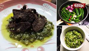 Resep sambal ayam geprek ( foto : Cara Mudah Buat Sambal Hijau Padang Yang Padu Buat Stok Makan Dengan Lauk Pauk Sedap Wo Kongsi Resepi