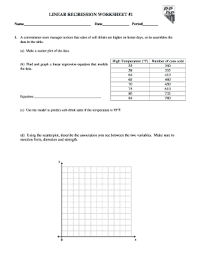 Linear Regression Worksheet Fill Online Printable Fillable Blank Pdffiller
