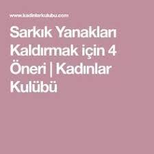 Sarkik Yanaklari Kaldirmak Icin 4 Oneri Kadinlar Kulubu Yaslanma Saglik Saglikli Yasam