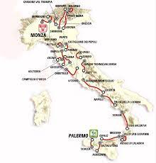 Om de roze trui te bemachtigen is het zaak zo snel mogelijk van turijn naar milaan te fietsen. Giro 2021 Parcours Giro 2021 Route And Stages