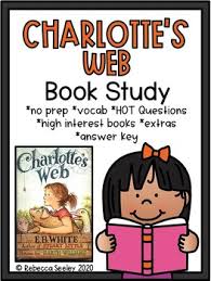 This charlotte's web novel study unit has it all, from reading responses, discussion group questions, vocabulary, writing activities, an end of the book assessment, plus so more! Charlottes Web Color Pages Worksheets Teaching Resources Tpt