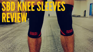 sbd knee sleeves review