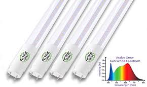 Active Grow T8 T12 High Output 4ft Led Grow Light Tube For Germination Backyardequip Com Led Grow Lights Led Grow Grow Lights