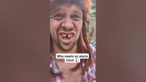Hillbilly alarm clock #hillbilly #hick #alarm #rooster #neighbor