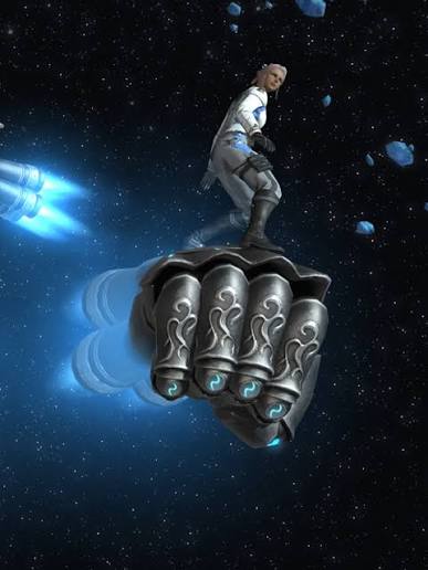 Blast off! 🚀⁣ ⁣ A new PvP Series has landed! Participate in PvP content to  earn rewards, including the Rocket Punch mount! 🤜⁣ ⁣ #FFXIV #FF14