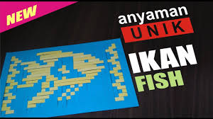 Membuat hiasan dari anyaman kertas. Anyaman Unik Ikan Cara Mudah Membuat Anyaman Kertas Sederhana