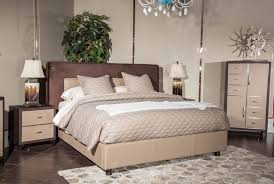 Tuscano melange bedroom set by aico. Aico 21 Cosmopolitan Taupe Upholstered Tufted
