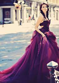 6 Tips For Planning A Celebrity Style Wedding Purple Wedding Dress Purple Wedding Gown Gowns