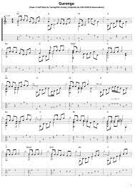 Osamuraisan Lisa Gurenge Kimetsu No Yaiba Level Easy By Osamuraisan Guitar Sheet Music Sheet Music Guitar Sheet