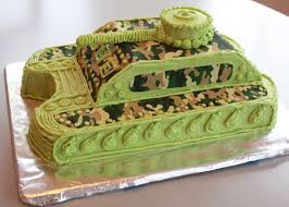 I made martin a us army tank cake. 7 Layer Studio No Bake Cake Army Birthday Cakes Cake