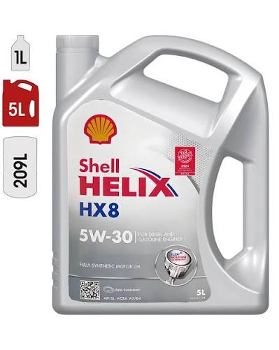 Huile Moteur SHELL Helix HX8 5W30