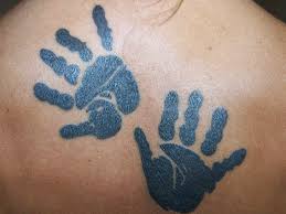 Shop with confidence on ebay! My Grandsons Handprints At 6 Months Old Print Tattoos Paw Print Tattoo Tattoos