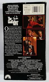 Amazon.com: The Godfather, Part III (Final Director's Cut) [VHS] : Pacino,  Keaton: Movies & TV