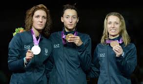 Născut 13 decembrie 1982) este un italian folie trăgător , campion olimpic în 2012, campion mondial în 2010 și campion european de trei ori. Elisa Di Francisca Wins Gold Italy Sweeps Women S Foil Medals Fencing Net