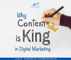Choose your favorite theme, light or dark. Why Content Is King In Digital Marketing Nimap Infotech