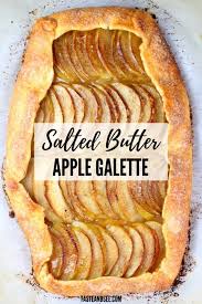 This Salted Butter Apple Galette Is A Rustic Take On The Classic Apple Pie Salts Sweets Cream P Apple Galette French Apple Tart Recipe Apple Pies Filling