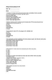 Kumpulan contoh surat permohonan untuk kerjasama, rekomendasi, bantuan dana, permohonan maaf, beasiswa atau keperluan yang lain dengan penulisan yang baik dan benar. Doc Ulangan Kewirausahaan Xii Ap Hari Tgl Nama Kang Firman Skom Academia Edu