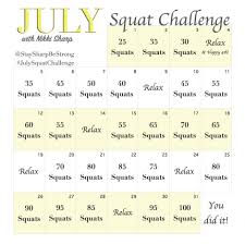 get fit 30 day squat challenge desiree hartsock bridal