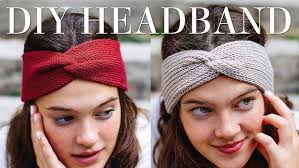Two Color Brioche Ear Warmer Headband