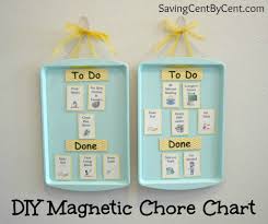Diy Magnetic Chore Chart Utah Bloggers Chart How