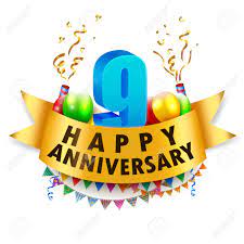 The symbolism of copper makes it a fabulous traditional gift for a 9 year wedding anniversary. Happy 9th Anniversary Celebration Royalty Free Cliparts Vectors And Stock Illustration Image 67913479