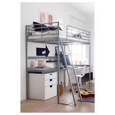 Svarta Rama Lozka Na Antresoli Srebrny 90x200 Cm Zamow Tutaj Ikea Loft Bed Frame Modern Loft Bed Ikea Loft Bed