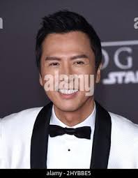 Donnie Yen à de "Voyous Une : Une histoire de la guerre des étoiles' film  premiere, Tate Modern, Londres, Royaume-Uni