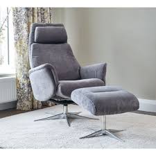 Gfa Albury Grey Fabric Swivel Recliner Chair Stool Up To 40 Sales Now On Swivel Recliner Chairs Recliner Chair Swivel Recliner