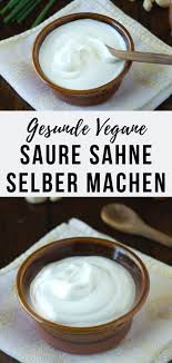 Easy Vegan Sour Cream Recipe Vegan Sour Cream Cashew Sour Cream Vegan Sauces