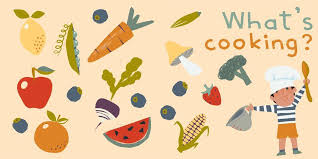 Fruit And Vegetable Illustration For Children S Picture Book And Cookbook For Kids By Alisa Blo Vegetable Illustration Food Illustrations Children Illustration