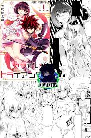 Some pics from Ayakashi Triangle manga Uncensored by Yabuki Kentarou :  r/AyakashiTriangle