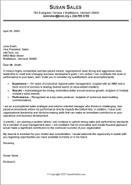 Email Cover Letter For Sales Position Sales Cover Letter Examples Samples Templates