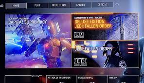 Star Wars Battlefront Ii Owners Given 10 Off Jedi Fallen Order Video Game Pre Orders Star Wars Battlefront Battlefront Star Wars Video Games