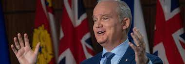 With handout photos of the candidate in his royal canadian air force jacket, and a campaign. The Path Ahead For Erin O Toole On Climate Change