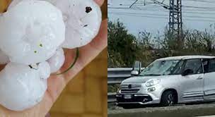 Chicchi di grandine grandi come uova = hailstones as big as eggs. Tc8o2szq3qyykm
