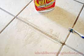 Edges have to be perfect before any dry down. Change Grout Color With Polyblend Grout Renew I Should Be Mopping The Floor